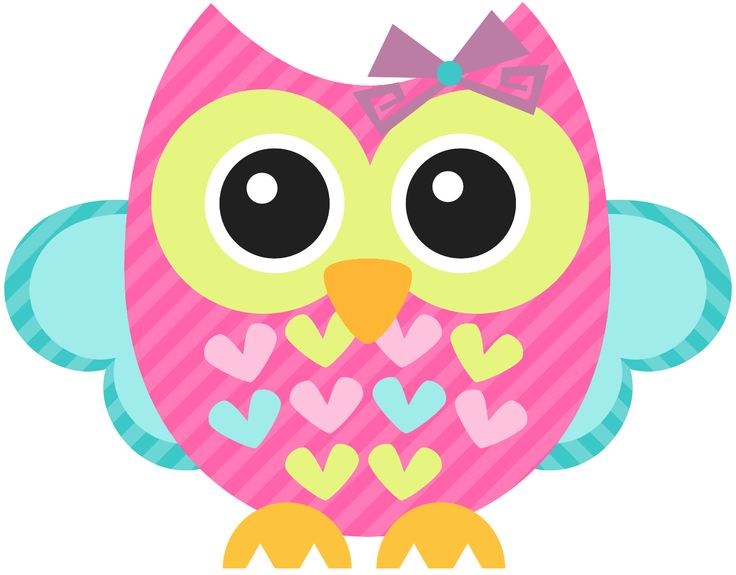 ... Owl clip art and Clip . 9 - Pink Owl Clip Art