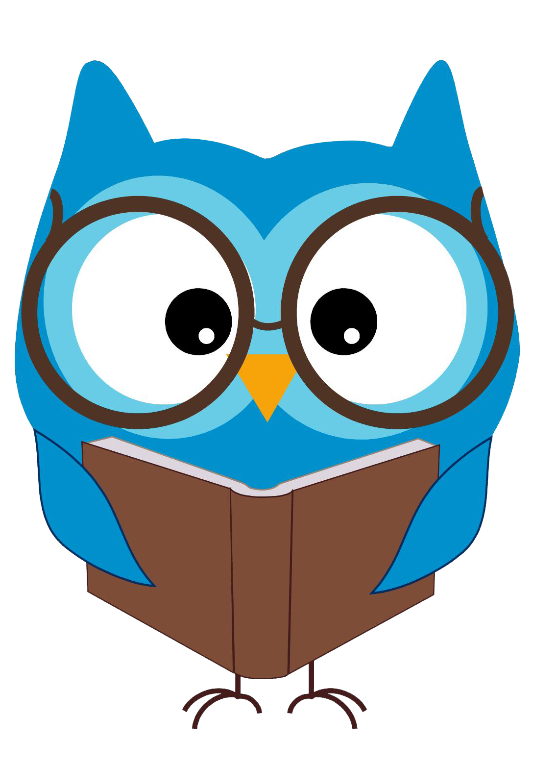 Owl Reading Clipart - Reading Clip Art