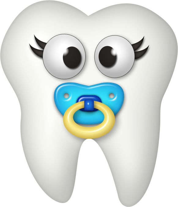 Pacifier tooth