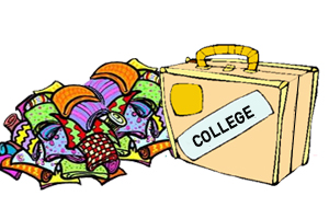 Packing For College Clipart