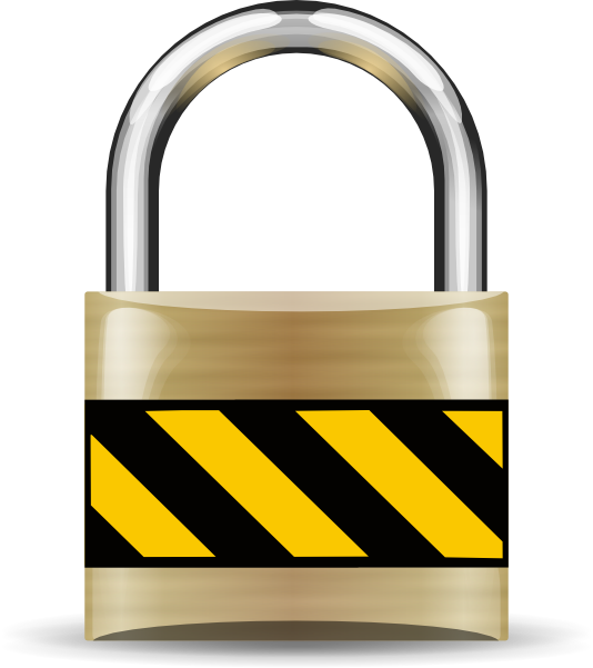 Download this image as: - Padlock Clipart