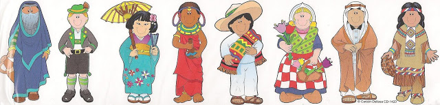 PAGE 2 - MULTICULTURAL - Multicultural Clip Art