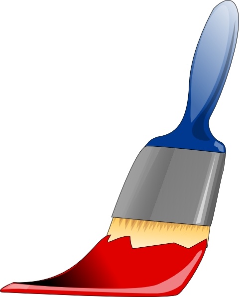 Paint Brush clip art - Paintbrush Clip Art
