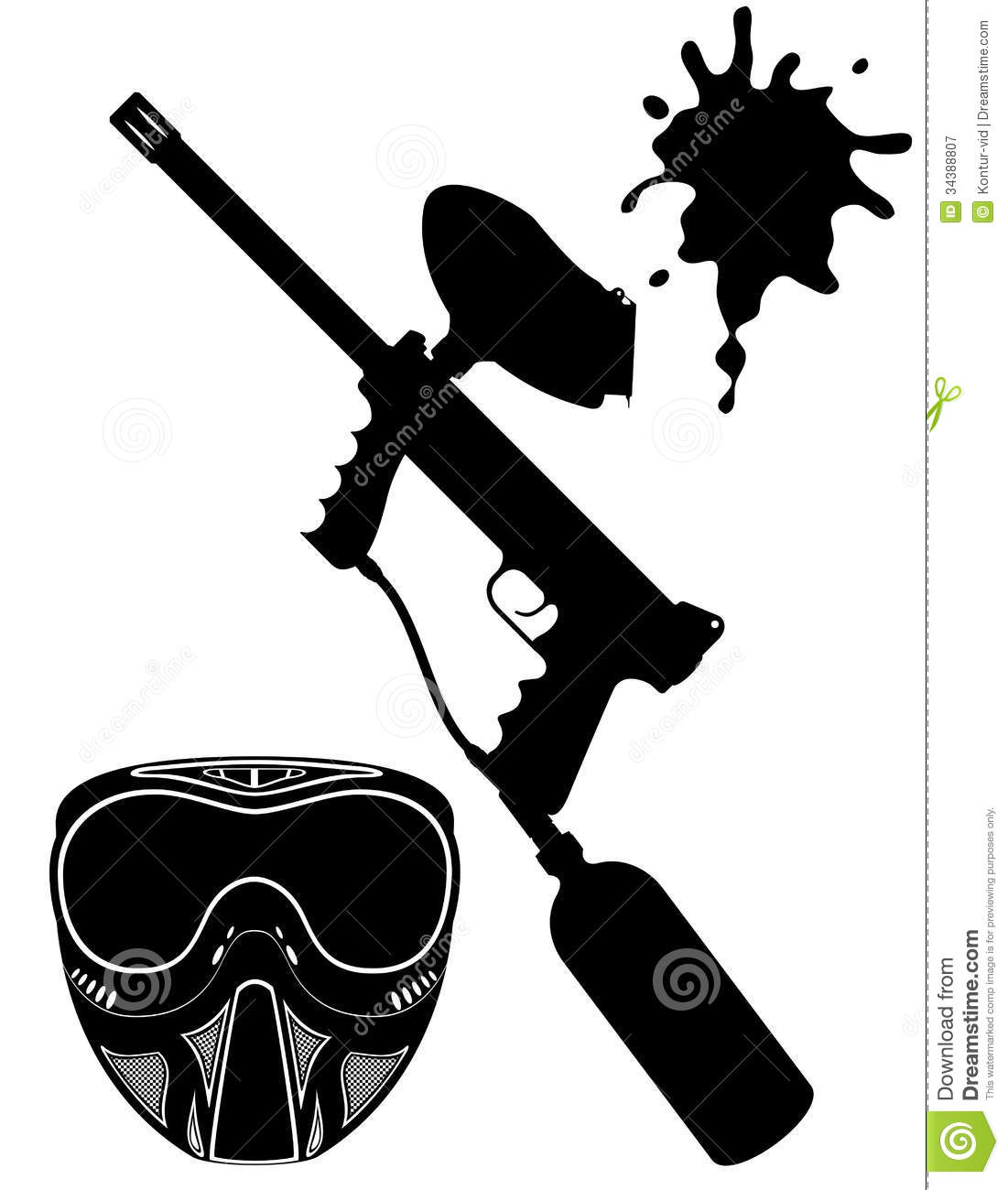 Animated Paintball Clipart