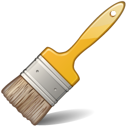 Paint Brush Clip Art Black An