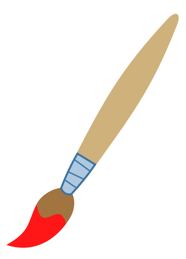 Paintbrush Clip Art - Clipart Paintbrush