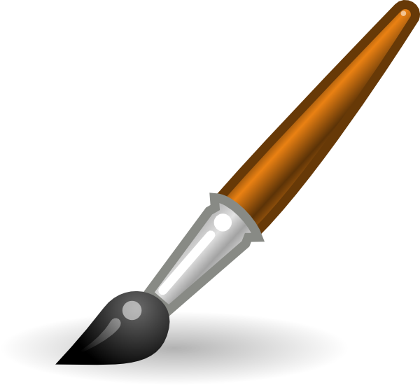 Paintbrush Clip Art - Paint Brush Clipart