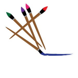 Paintbrush Clip Art - Paint Brushes Clip Art