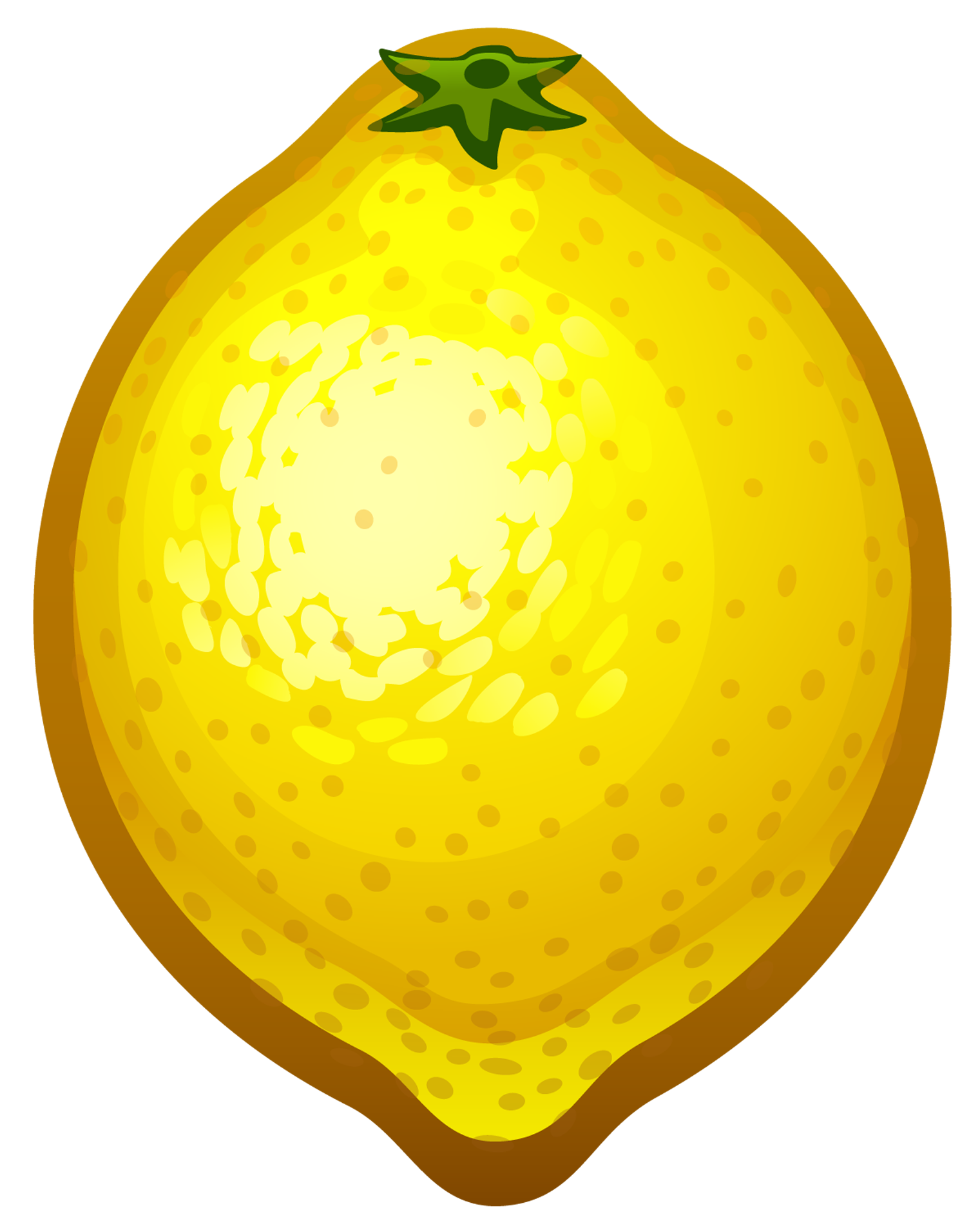 Painted Lemon PNG Clipart - Clipart Lemon