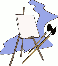 Painting Easel - Easel Clipart