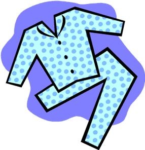 Pajamas Clip Art - Pajama Day Clip Art