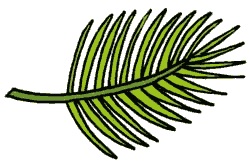 Palm Leaf Clipart - Palm Leaf Clipart