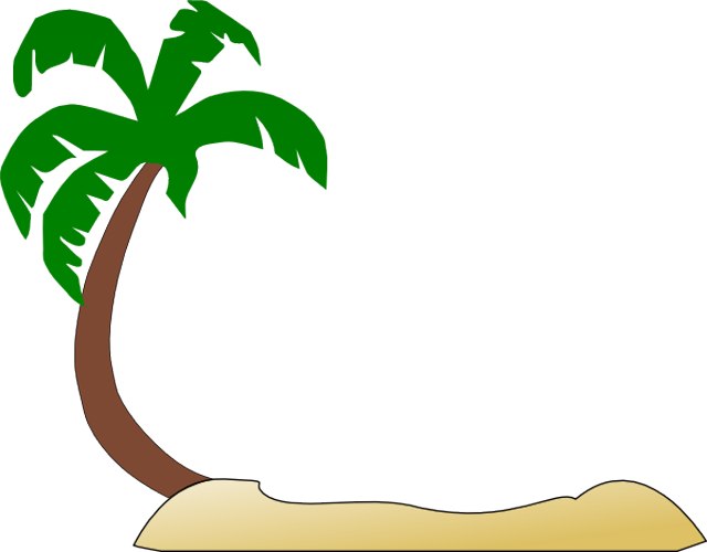 Palm tree art tropical palm t - Free Palm Tree Clip Art