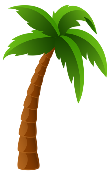 Palm tree art tropical palm trees clip 2 clipart
