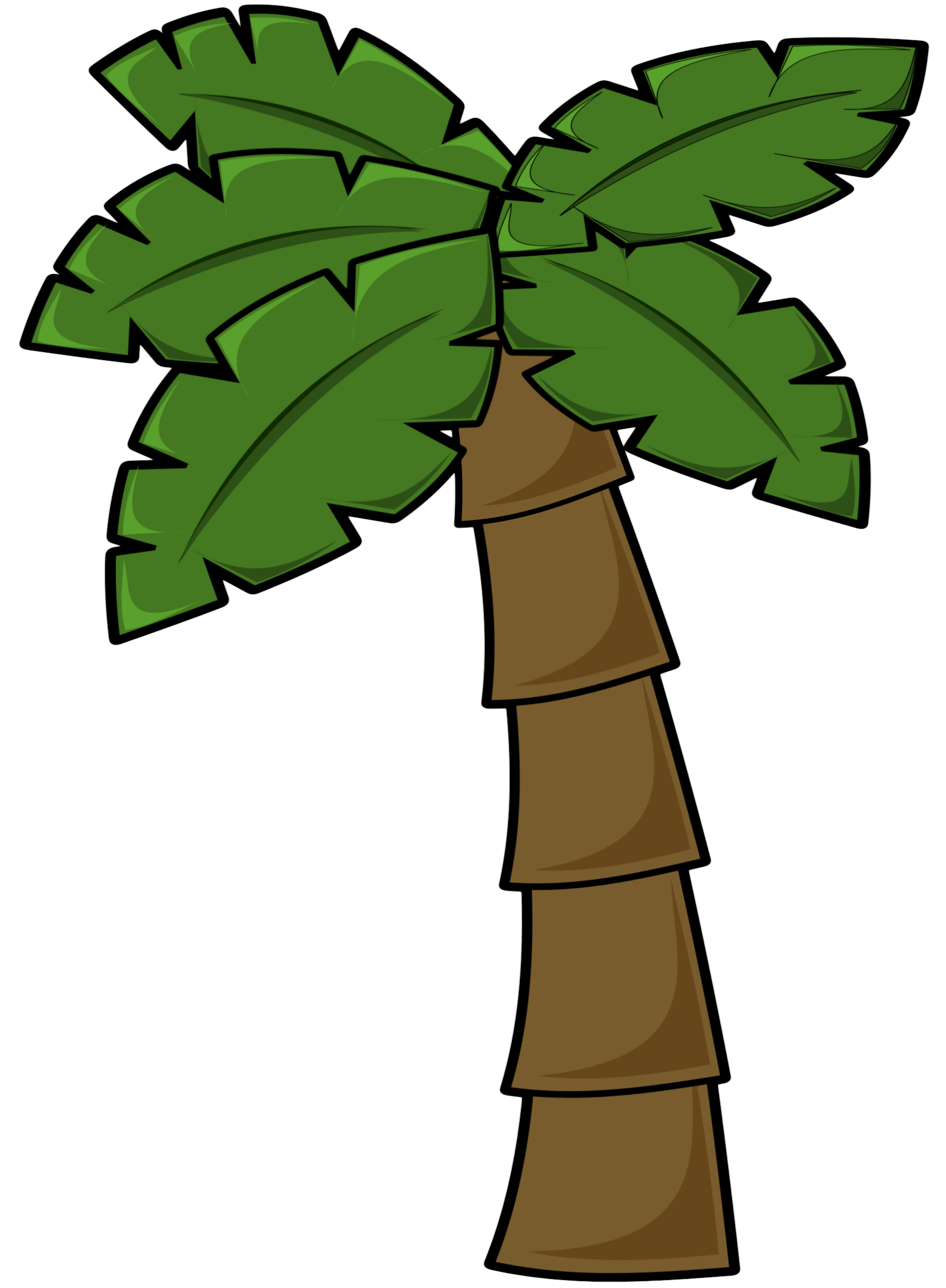 Palm tree art tropical palm trees clip 5 clipart 3