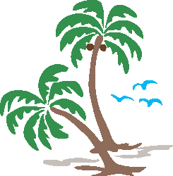 Palm Tree Clip Art - Hawaiian Clip Art
