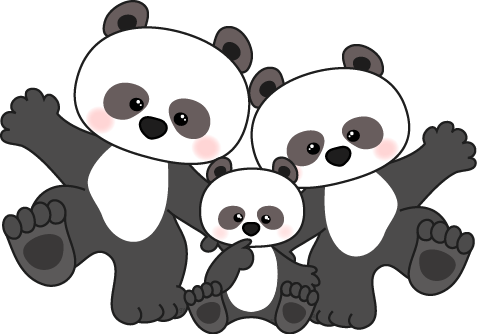 Panda clip art clipart image