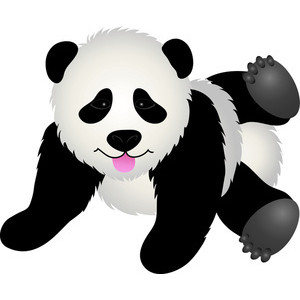 Panda free teddy bear clip art 2