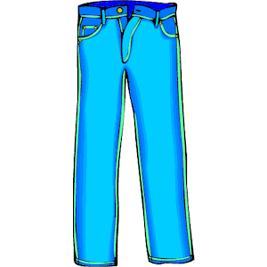 Pants Clip Art. Image Of Jeans