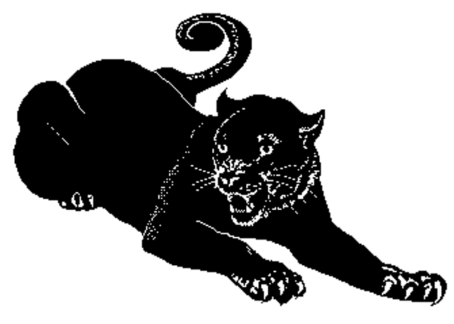 Terrific Black Panther Clip Art 65 For Animations with Black Panther Clip  Art