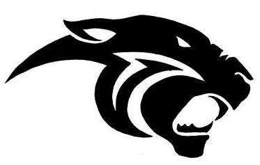 Panther Silhouette Clip Art A