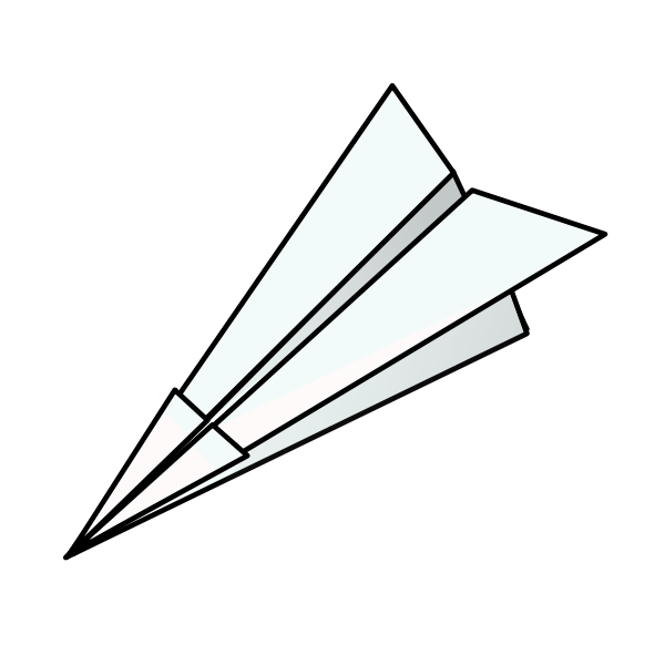paper airplane clipart - Paper Airplane Clip Art