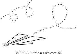 Paper Airplane - Paper Airplane Clip Art