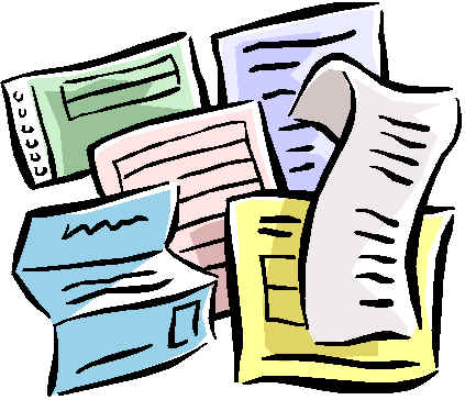 Paperwork Clipart; Forms Clip - Paperwork Clipart