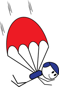 parachute clipart