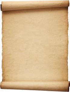 Parchment Scroll Background - Parchment Clipart