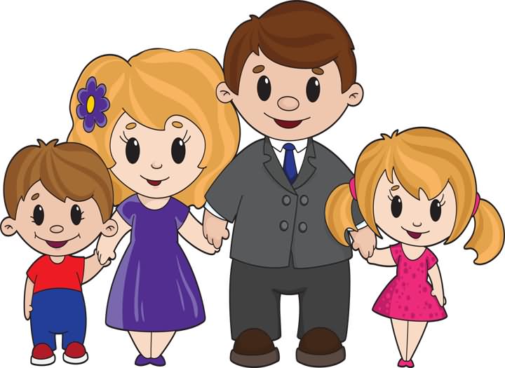 Parents Day Clip Art Happy Family Picture