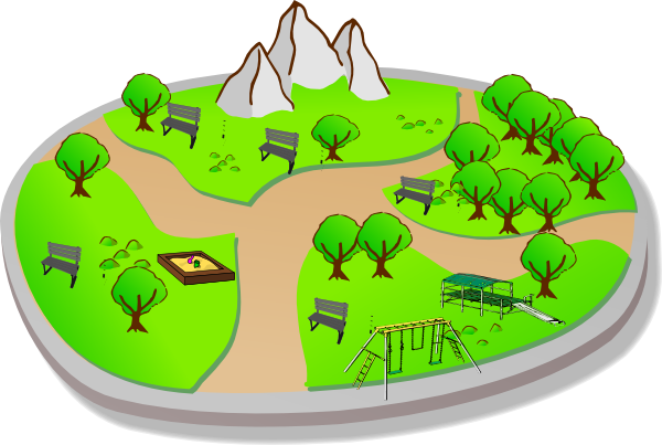 Download this image as: - Park Clipart