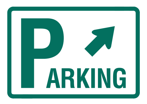 080 Aluminum Parking Sign W A