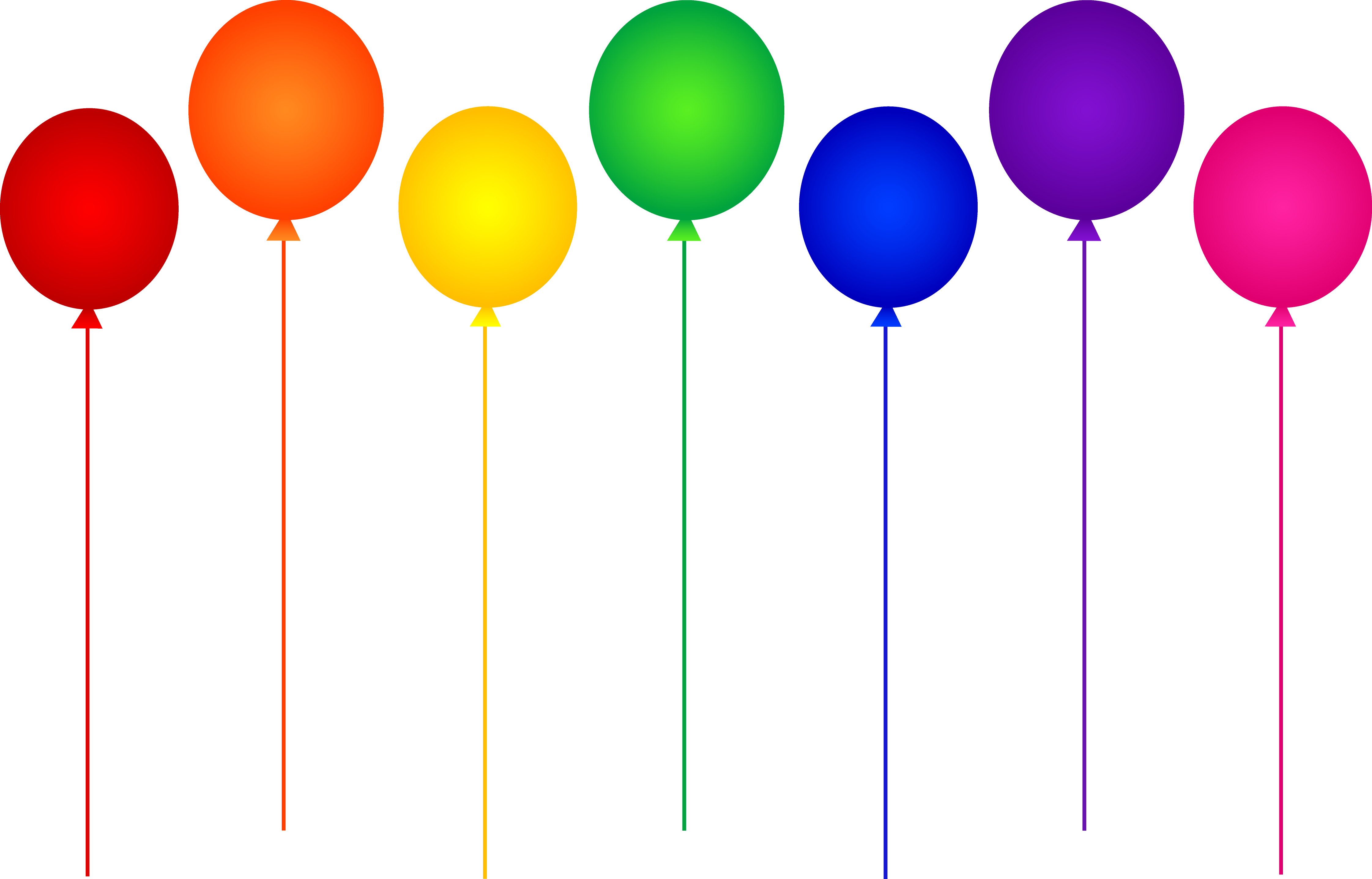 party clipart - Clipart Of Balloons