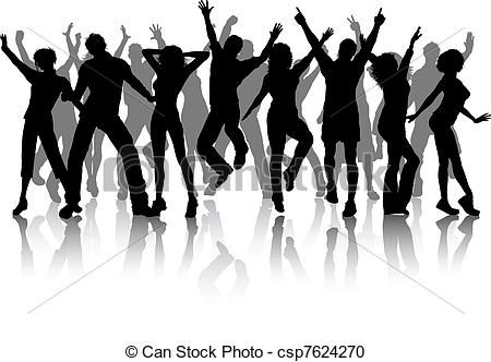 People Partying Clipart Danci