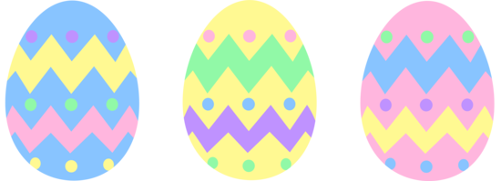 Yellow Zig Zag Easter Egg