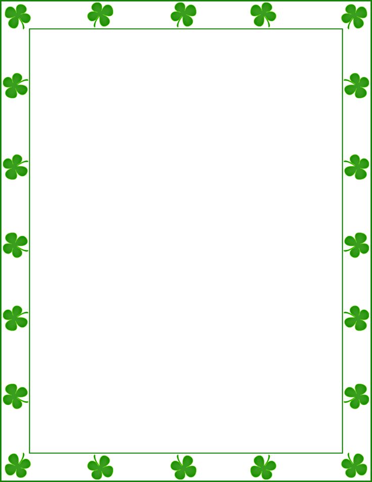 patrick , s day frame png