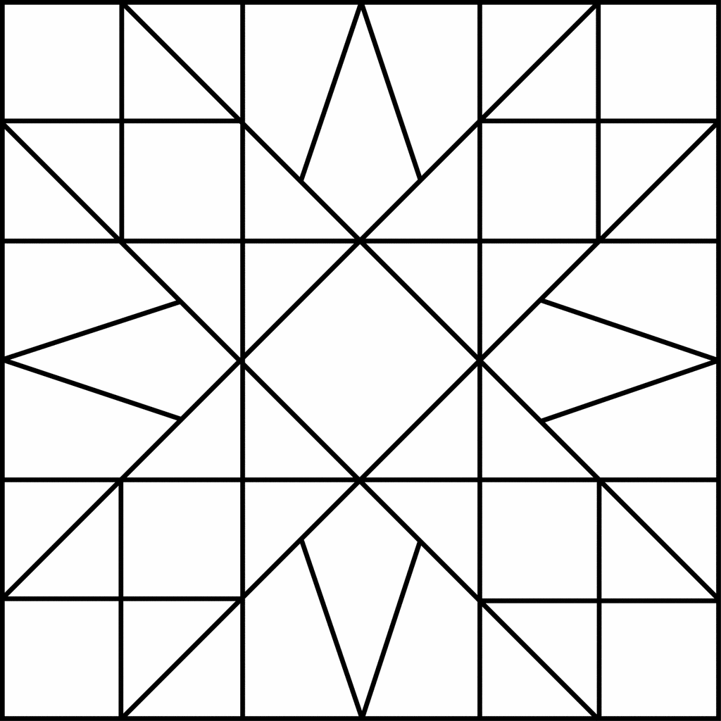 Pattern Clip Art. Geometric Block Pattern 33