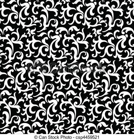 Pattern Vector Paisley Swirl  - Pattern Clip Art
