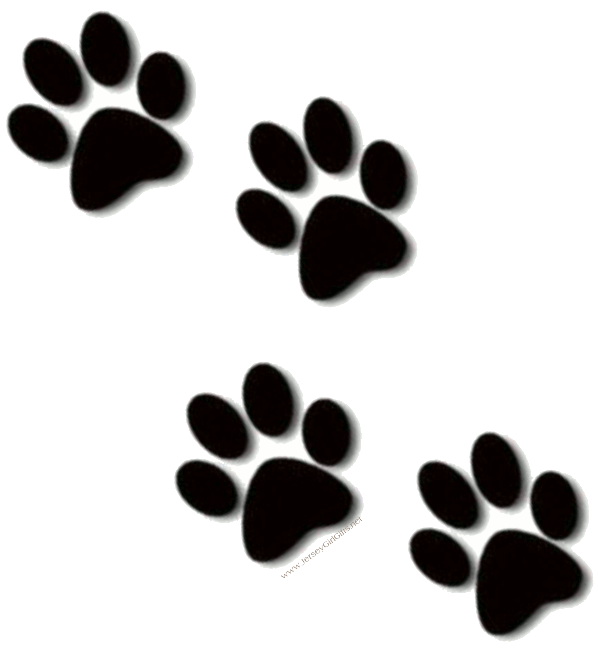 Panther Paw Print Clip Art - 