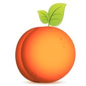 Peach; peach