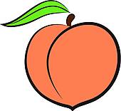 Peach; peach icon