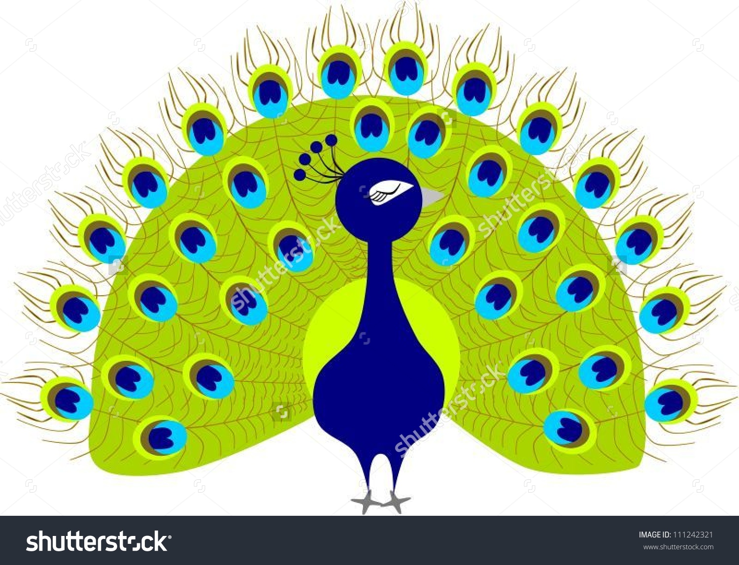 Peacock clipart - Clipart Peacock