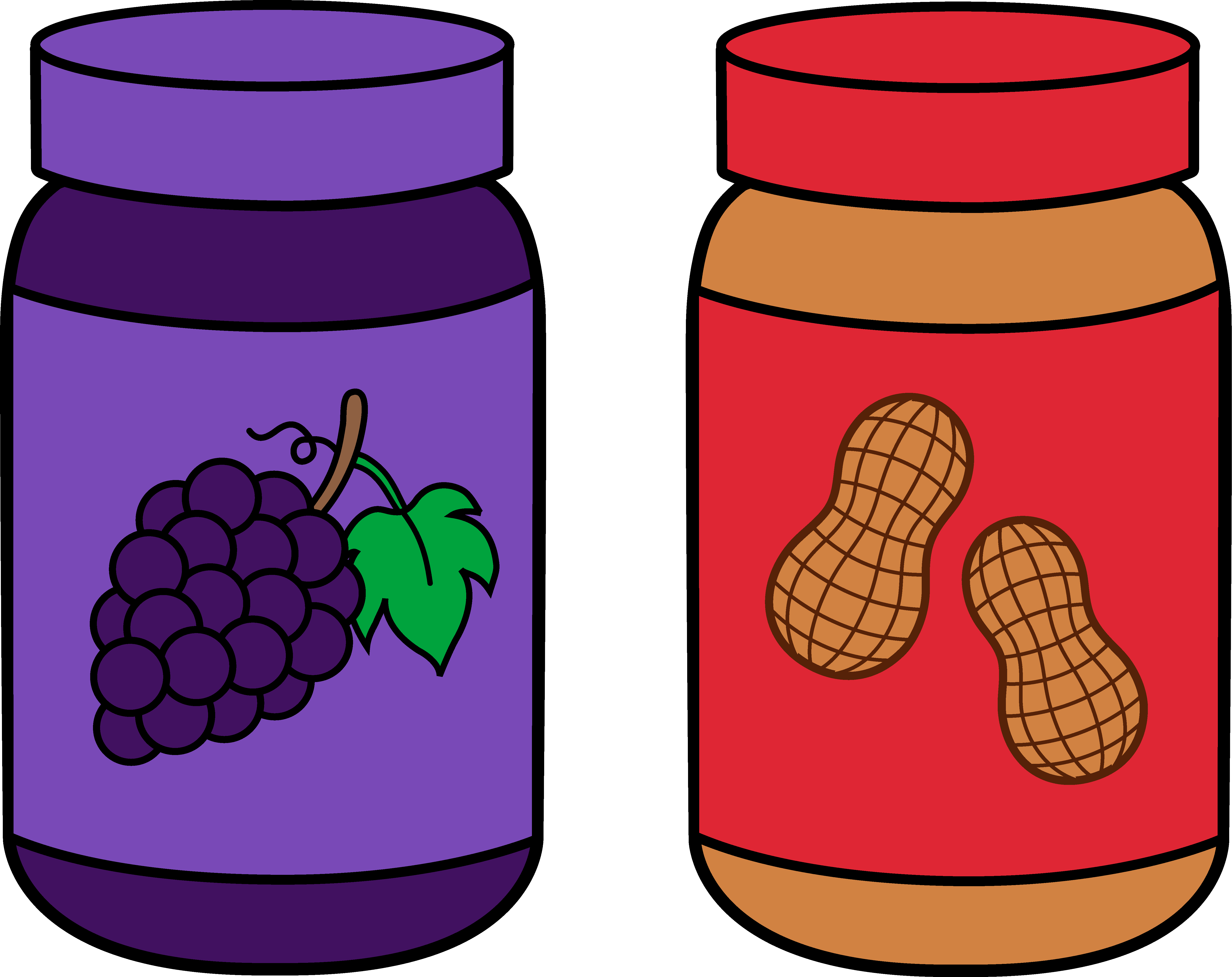 peanut clipart - Peanut Butter And Jelly Clip Art