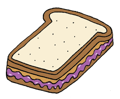 peanut butter jelly sandwich 