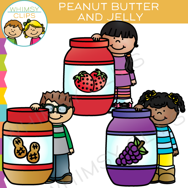 Peanut Butter and Jelly Jars.