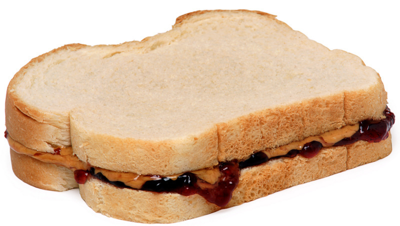 peanut butter and jelly .