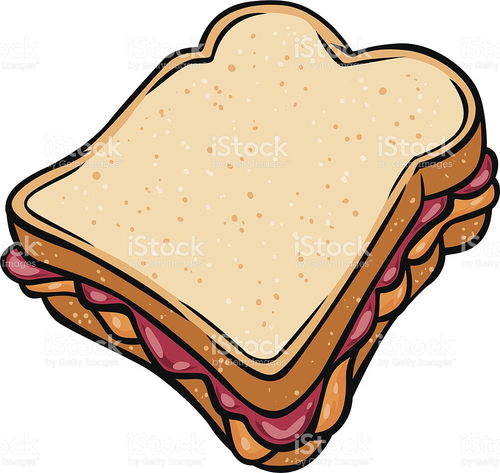 peanut butter jelly sandwich  - Peanut Butter And Jelly Clipart