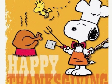 Peanuts Thanksgiving by . - Snoopy Thanksgiving Clip Art