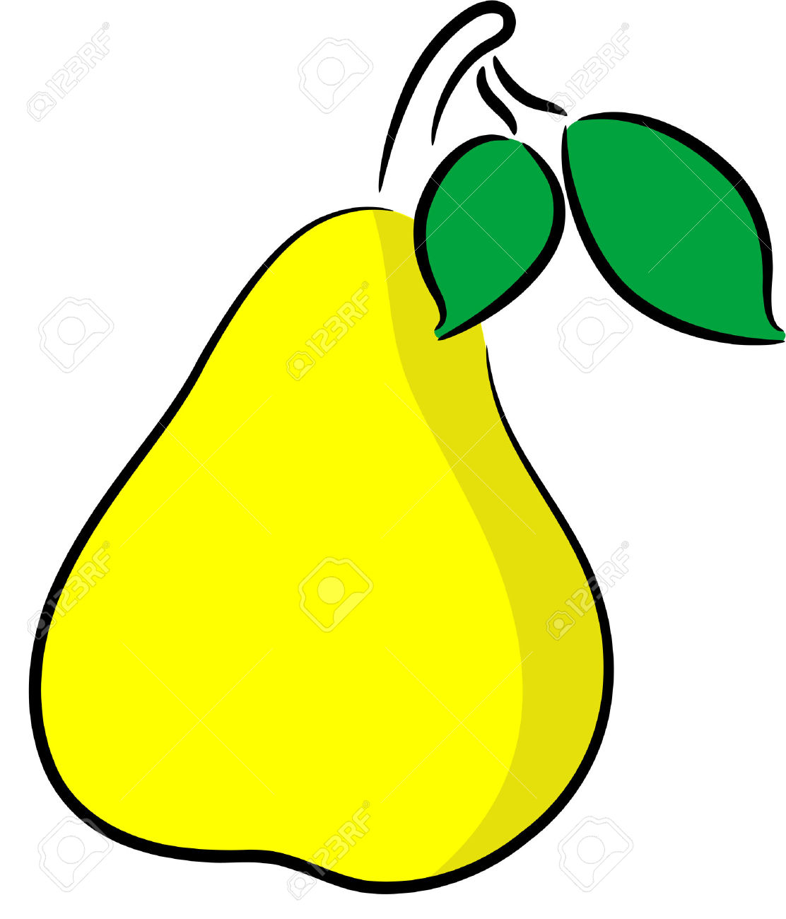 Pear Outline